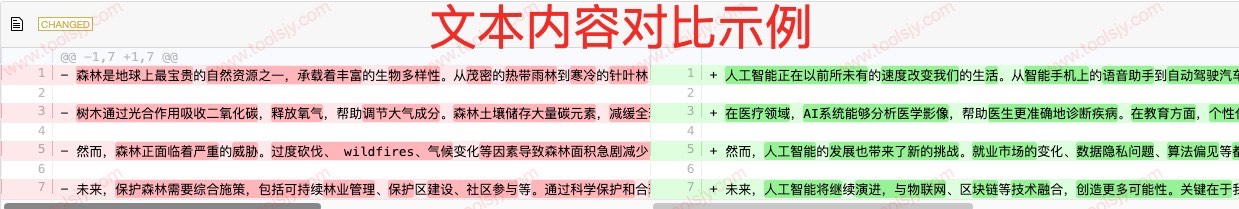 对比工具功能实例图3
